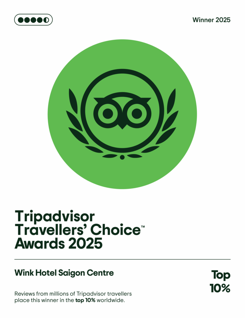 Wink Hotel Saigon Centre - Tripadvisor Travellers' Choice Awards 2025